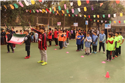 برگزاری افتتاحیه المپیاد ورزشی در مدرسه با برنامه‌ های متنوع و شاد