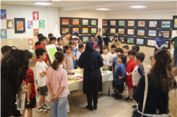 برگزاری نمایشگاه هنر و خلاقیت در پایان سال تحصیلی ۱۴۰۵-۱۴۰۴